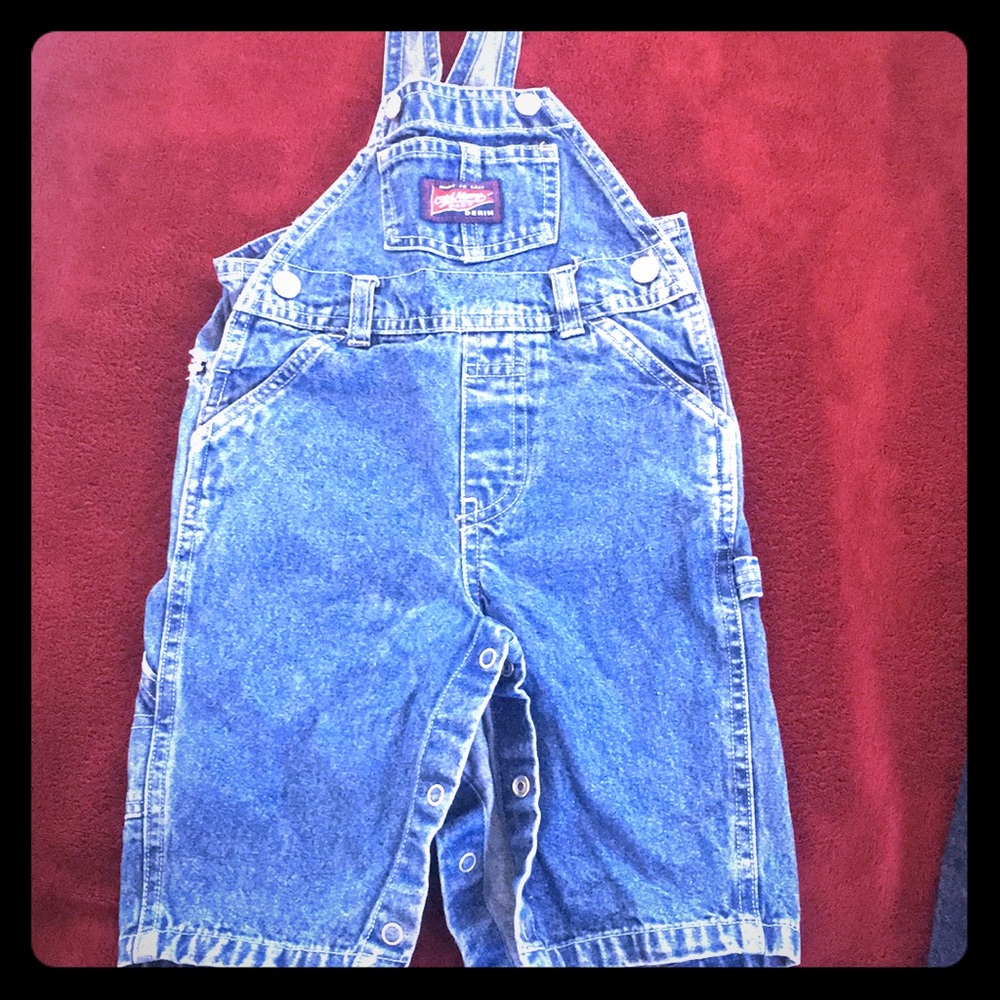 Kids overall shorts